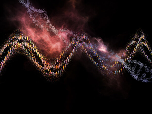 Абстракция микрокосма
