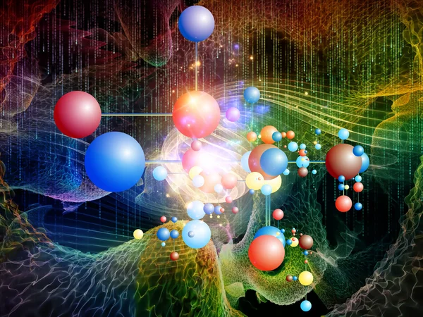 Future of Particles — Stock Photo, Image