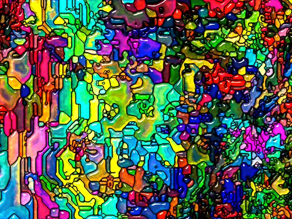 Різнобарвним склом фону — стокове фото