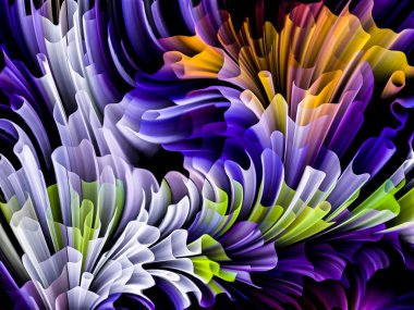 Digital Life of Color background