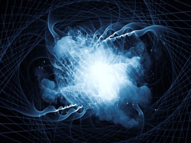 Soyut görsel olarak elinde tutmasına