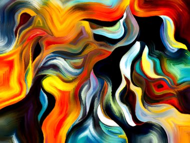 Soyutlama arka plan şekli