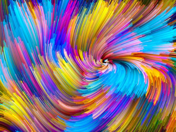 Energy of Color Vortex — Stock Photo, Image