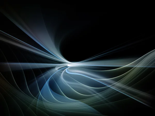 Digital Light Waves — Stock Photo, Image