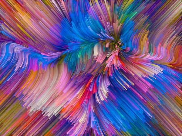 Advance of Color Vortex — Stock Photo, Image