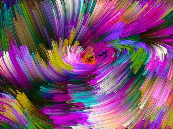 Advance of Color Vortex — Stock Photo, Image