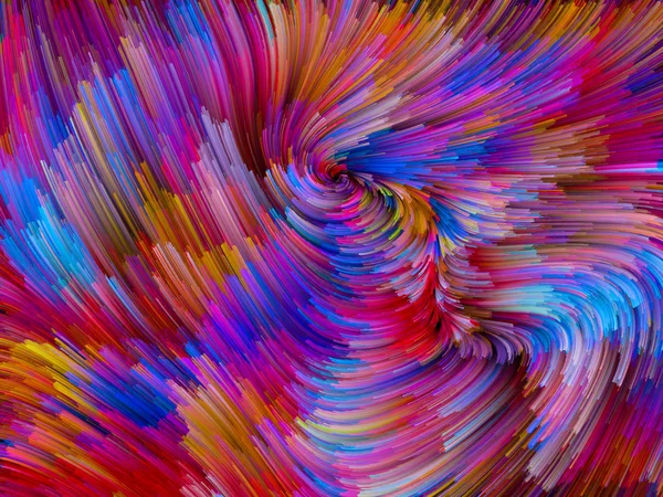 Advance of Color Vortex — Stock Photo, Image