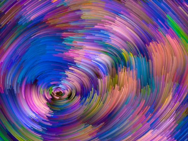 Digitale kleur Vortex — Stockfoto