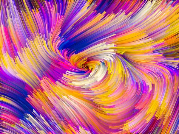 Conceptuele kleur Vortex — Stockfoto