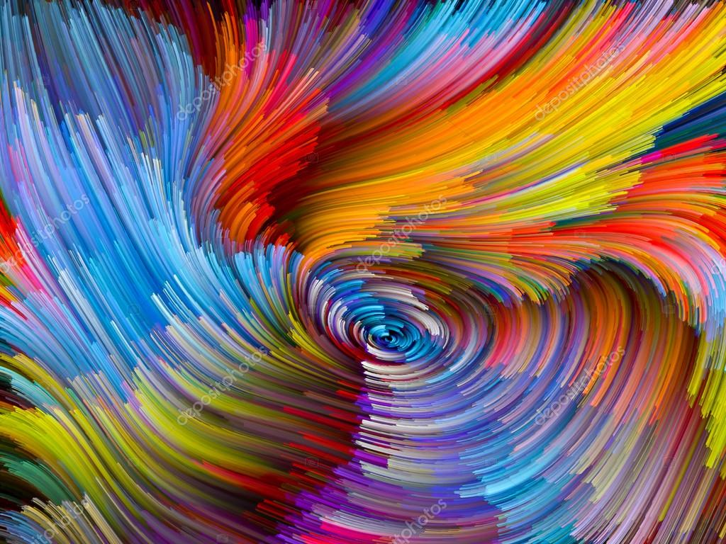Vivid Color Vortex — Stock Photo © agsandrew 80833474