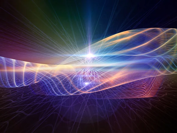 Synergies of Light Waves — Stock Photo, Image