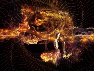 soyut görselleştirme zemin