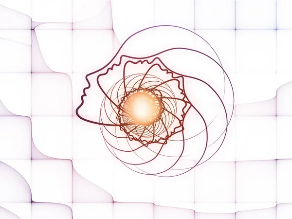 La continuación de la geometría del alma —  Fotos de Stock
