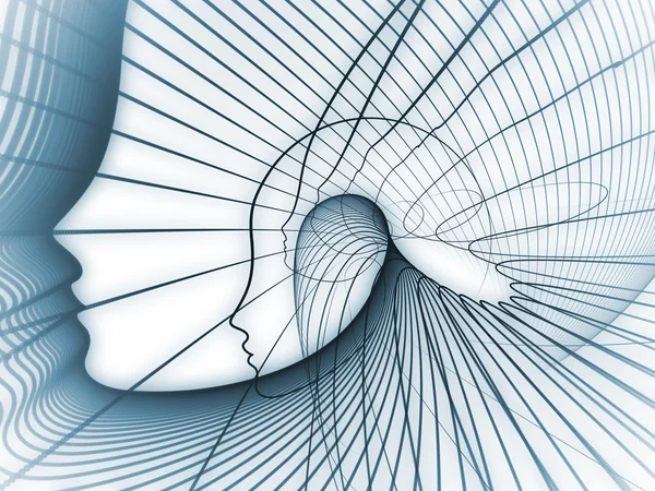 Bezszwowe geometria duszy — Zdjęcie stockowe