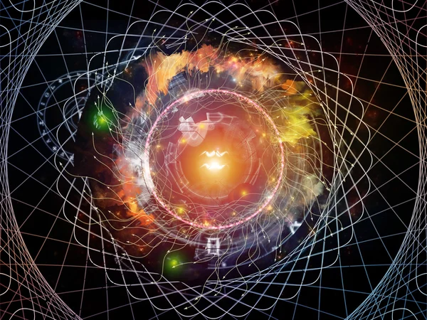 Visualization of Sacred Geometry — Stock Photo, Image