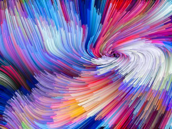 Vivid Color Vortex — Stock Photo, Image