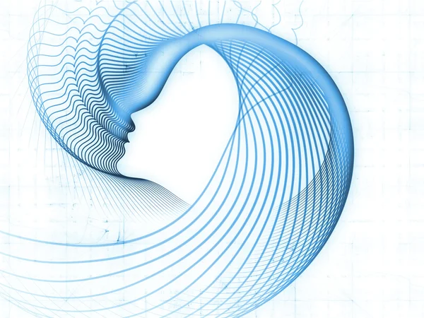 Desplegamiento de la geometría del alma —  Fotos de Stock