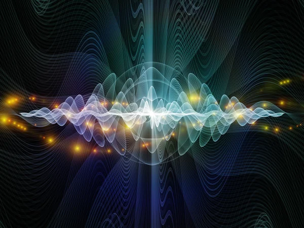 Advance of Light Waves — Stock Photo, Image