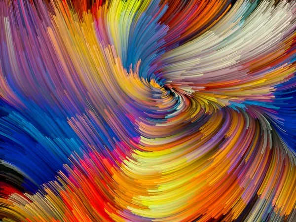 Vivid Color Vortex — Stock Photo, Image