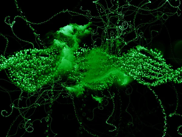 Microkosmos samenstelling — Stockfoto