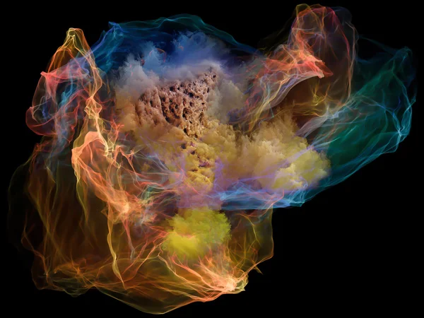 Синергия "Малой частицы" — стоковое фото