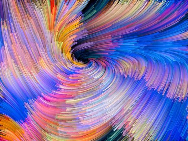 Vibrant Color Vortex — Stock Photo, Image