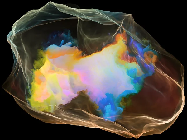 Virtualization ของอนุภาคจิต — ภาพถ่ายสต็อก