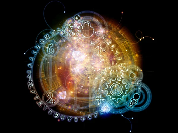 Gears of Astrology — Stock Photo, Image