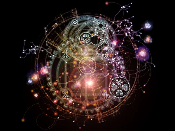 Gears of Astrology — Stock Photo, Image