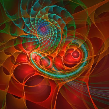 Uzay türbülans serisi. Eðitim, araþtýrma ve modern bilim konularýndaki çalýþma dalgalarýnýn deseni.