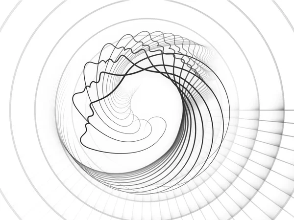 Composizione della geometria dell'anima — Foto Stock