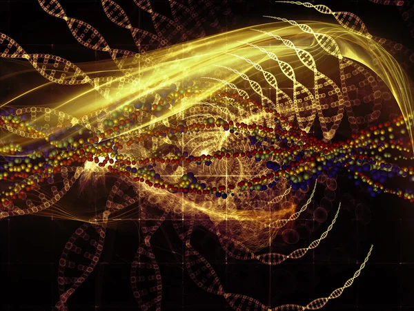 El ADN vivo —  Fotos de Stock