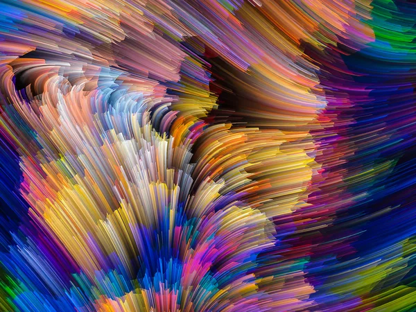 Exploding Color — Stock Photo, Image