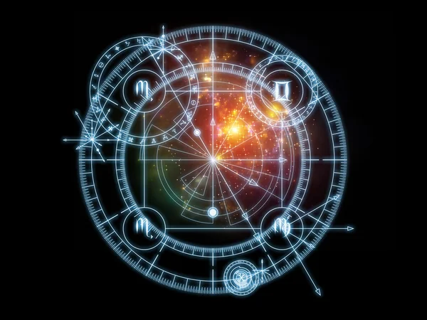 Virtual Sacred Geometry — Stock Photo, Image