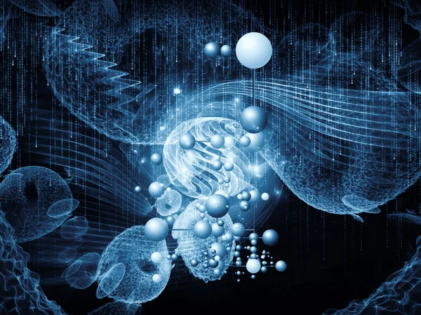 Future of Particles — Stock Photo, Image