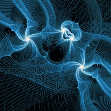 Frekans Hareketi serisi. Eðitim, araþtýrma ve modern bilim konularýndaki çalýþma, bükme ve etkileşim dalgalarýnýn bileşimi.