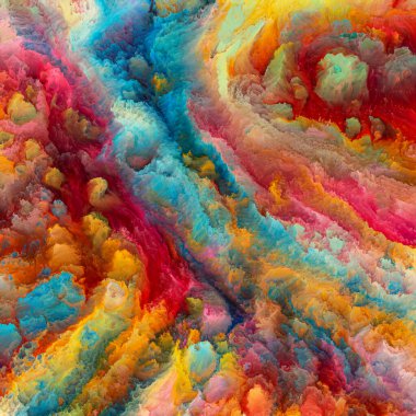 Yüksek Dokular serisi. Sanat, yaratıcılık ve grafik tasarım konularında dokulu renklerin yaratıcı düzenlemesi. Sanalın dokuları aramızdaki uçurumlarda gerçek oluyor..