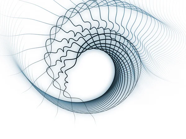 Composizione della geometria dell'anima — Foto Stock