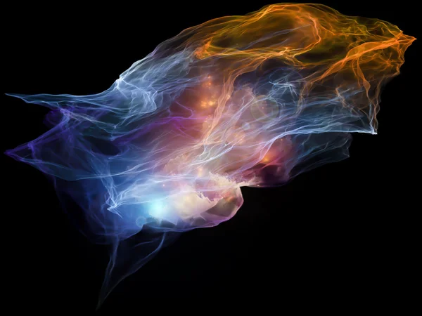 Lichter des Geistes Teilchen — Stockfoto