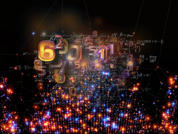 Numbers of Network — Stock Photo, Image