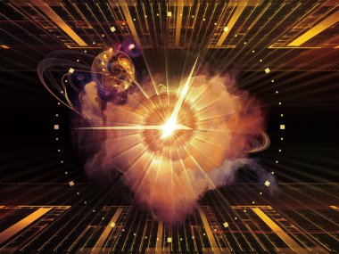 Soyut görsel kompozisyon