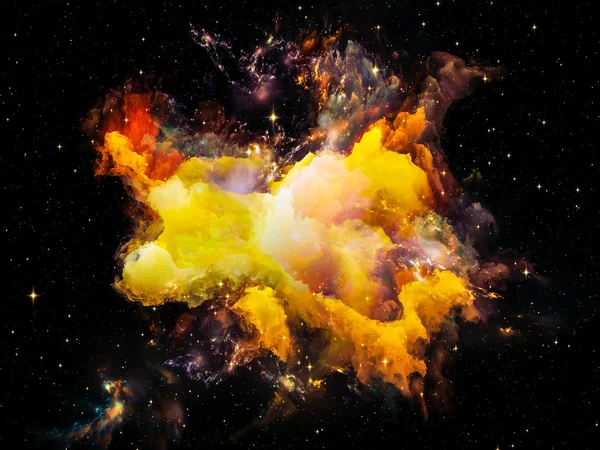 Nebulosa Composizione sfondo — Foto Stock