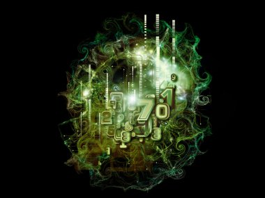 Veri bulut arka plan