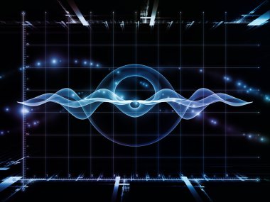 Salınım grafik arka planı