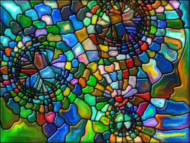 Mecazi desen arka plan