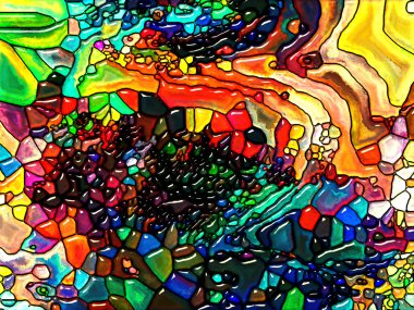 renkli cam arka plan