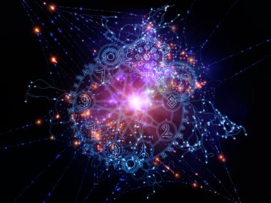 Sembolik bağlantıları arka plan