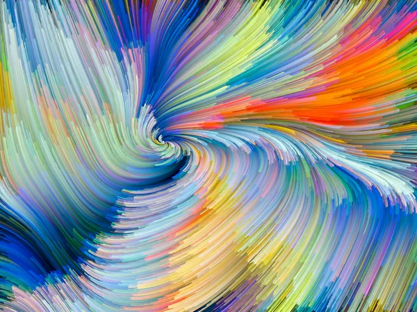 Vibrant Color Vortex — Stock Photo, Image