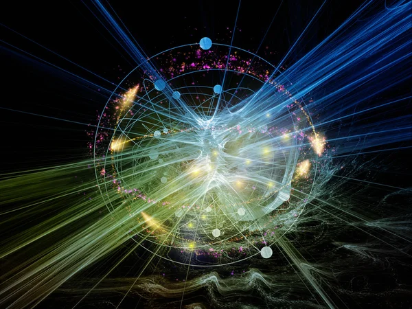 Mecazi Kuantum Dalgası — Stok fotoğraf