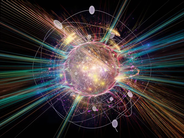 Kuantum dalga hızlanması — Stok fotoğraf